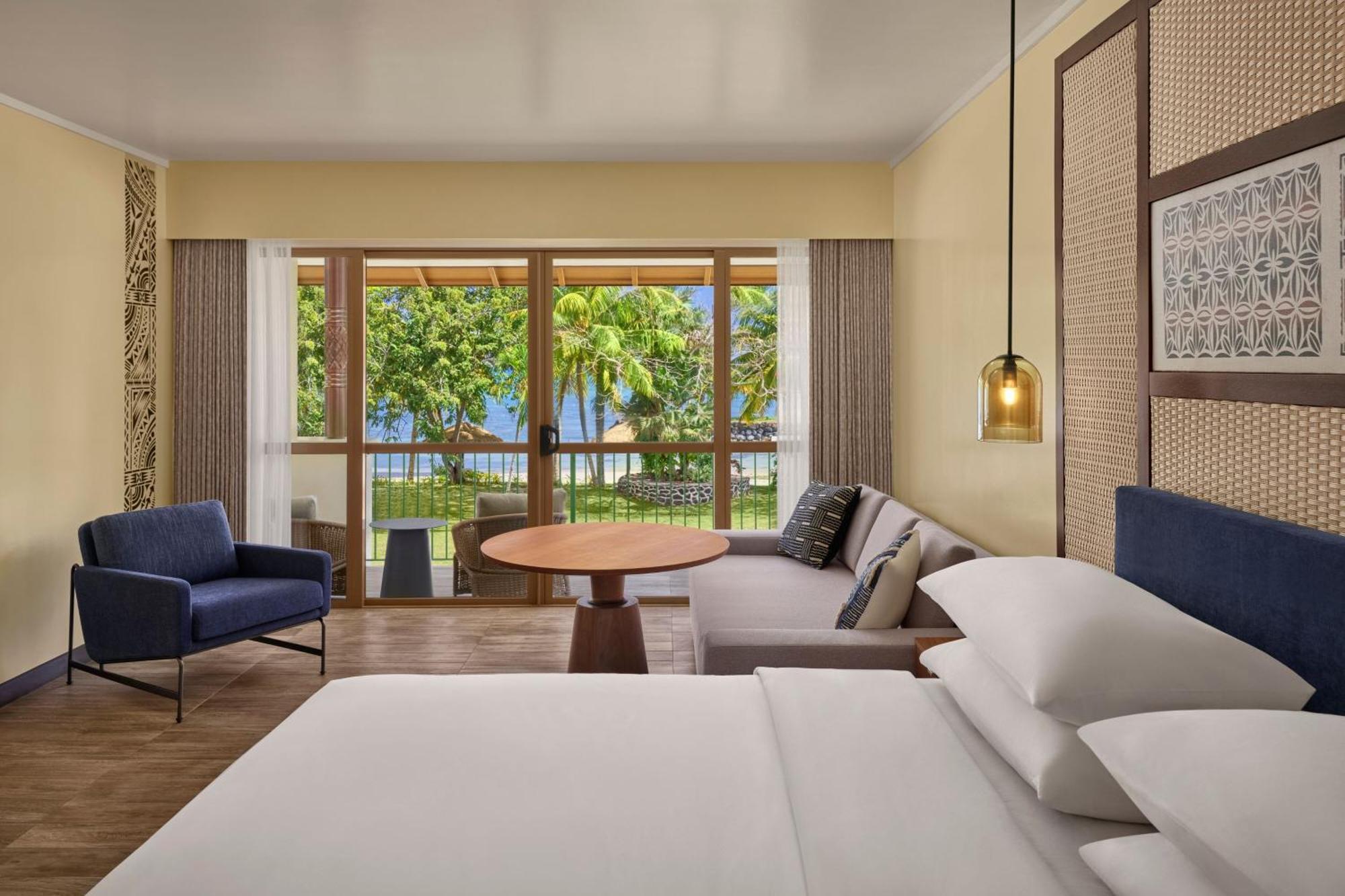 Sheraton Samoa Beach Resort Mulifanua Bagian luar foto